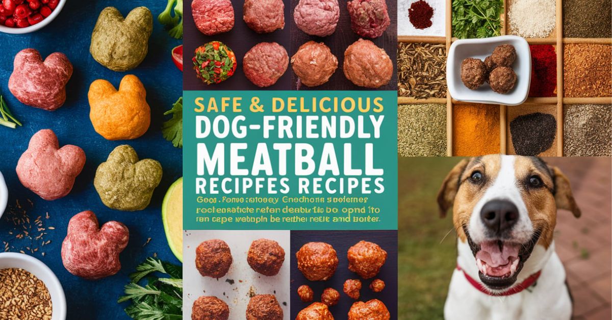 Simple and Safe Meatball Recipe for Dogs: A collection of dog-friendly meatball recipes that are both safe and delicious.
