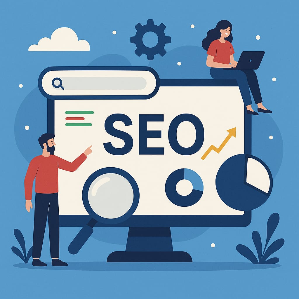 Illustration of SEO