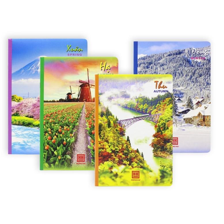 Vở kẻ ngang Hồng Hà 120 trang bốn mua 1001 - Định lượng 58gms – THẾ ...