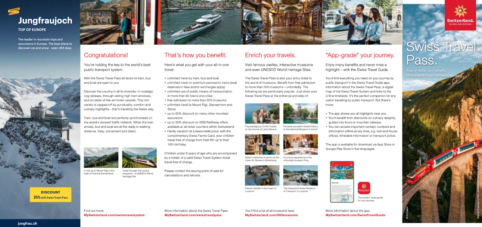 switzerland travel brochure