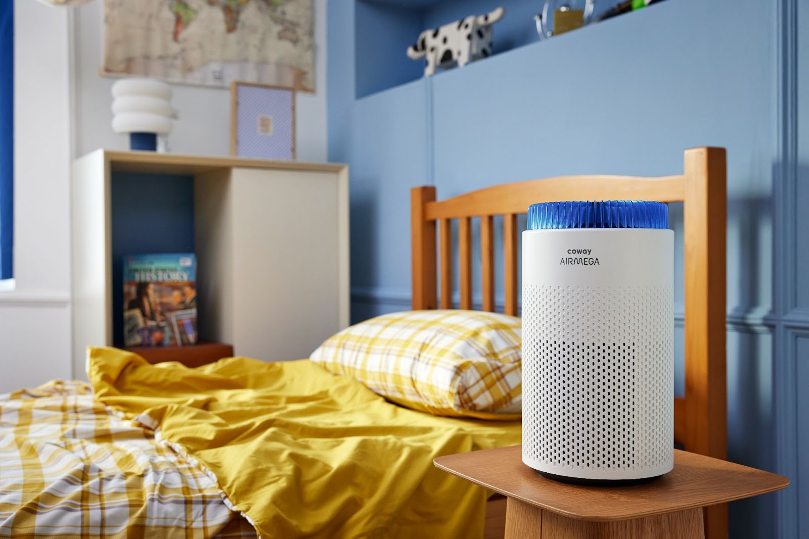 The Airmega 50 in a kid’s bedroom