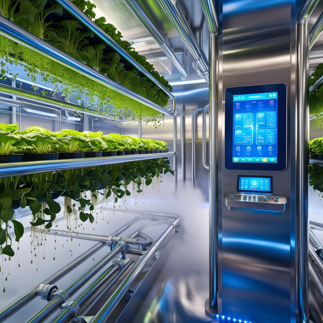 Aeroponics system automation and control