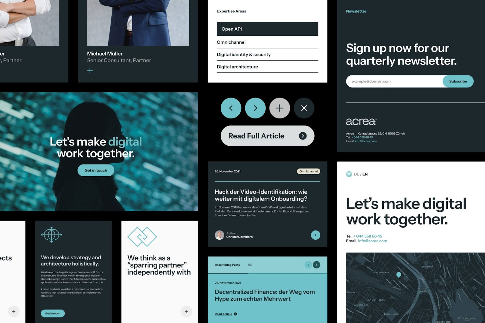 Image from the SCrafting Visual Identity: Acrea's Digital Transformation Journey article on Abduzeedo