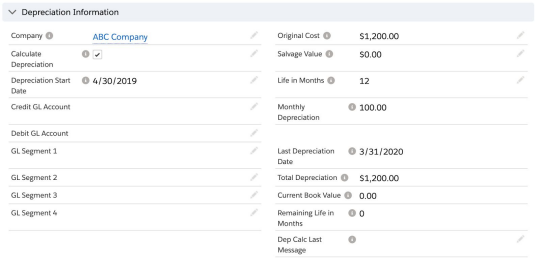 Note that GL Segment 1-4 are optional fields that may assist with preparing Journal entries. They can be used to represent portions of GL records like Cost Centers, etc. You may re-label any field using the Override function in Setup. 