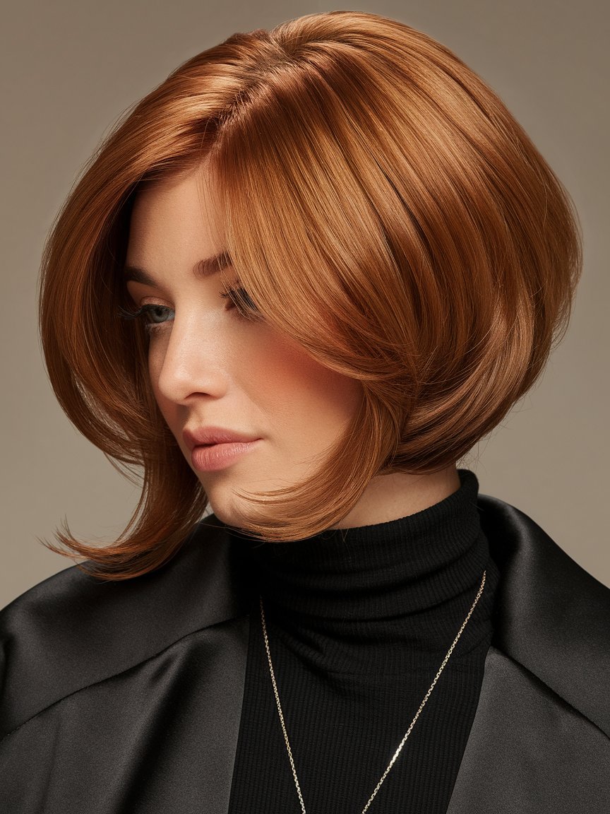 10. Copper Brown Bob