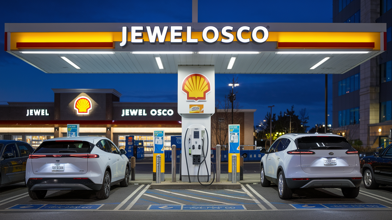 jewel osco shell charging station cost