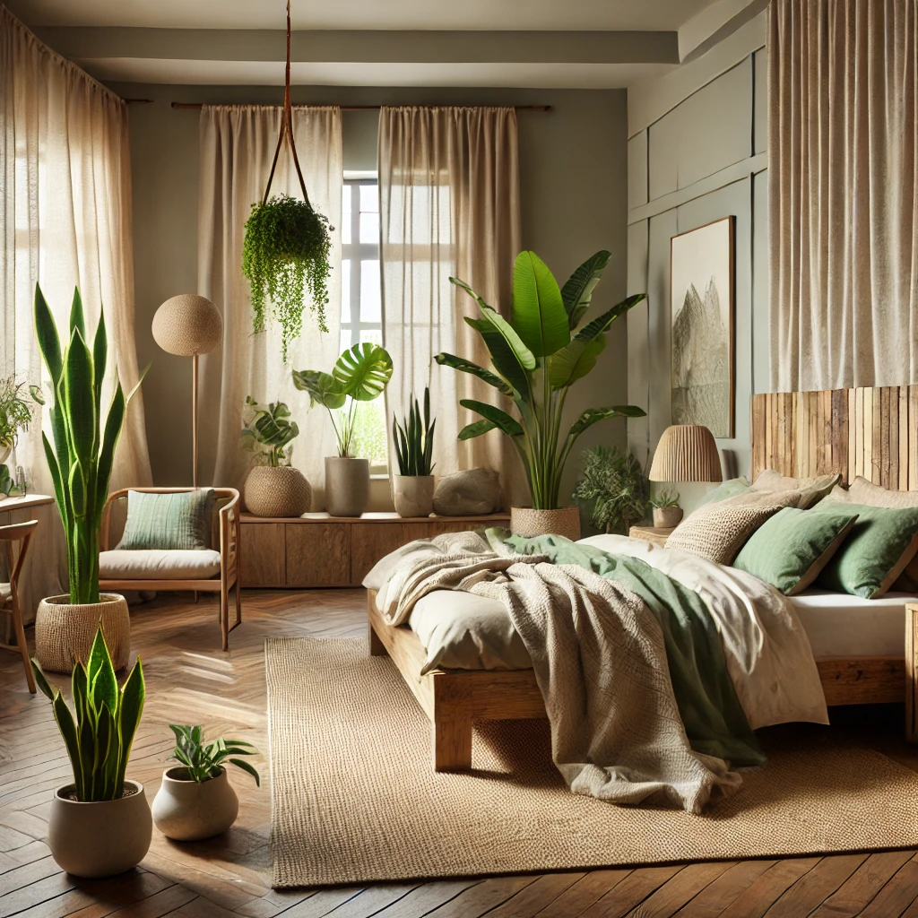 Transform your space with sustainable elegance: Eco-friendly bedroom interiors that inspire!"