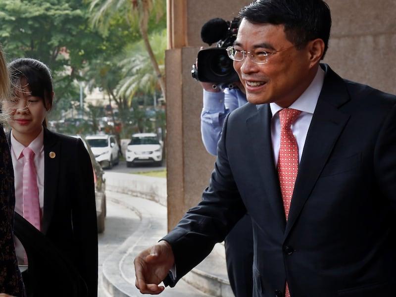 Vietnam's State Bank Governor Le Minh Hung is seen in Hanoi, Vietnam May 31, 2017.