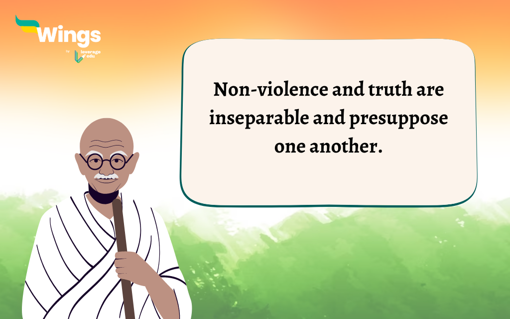 Mahatma Gandhi Quotes on Peace and Non Violence
