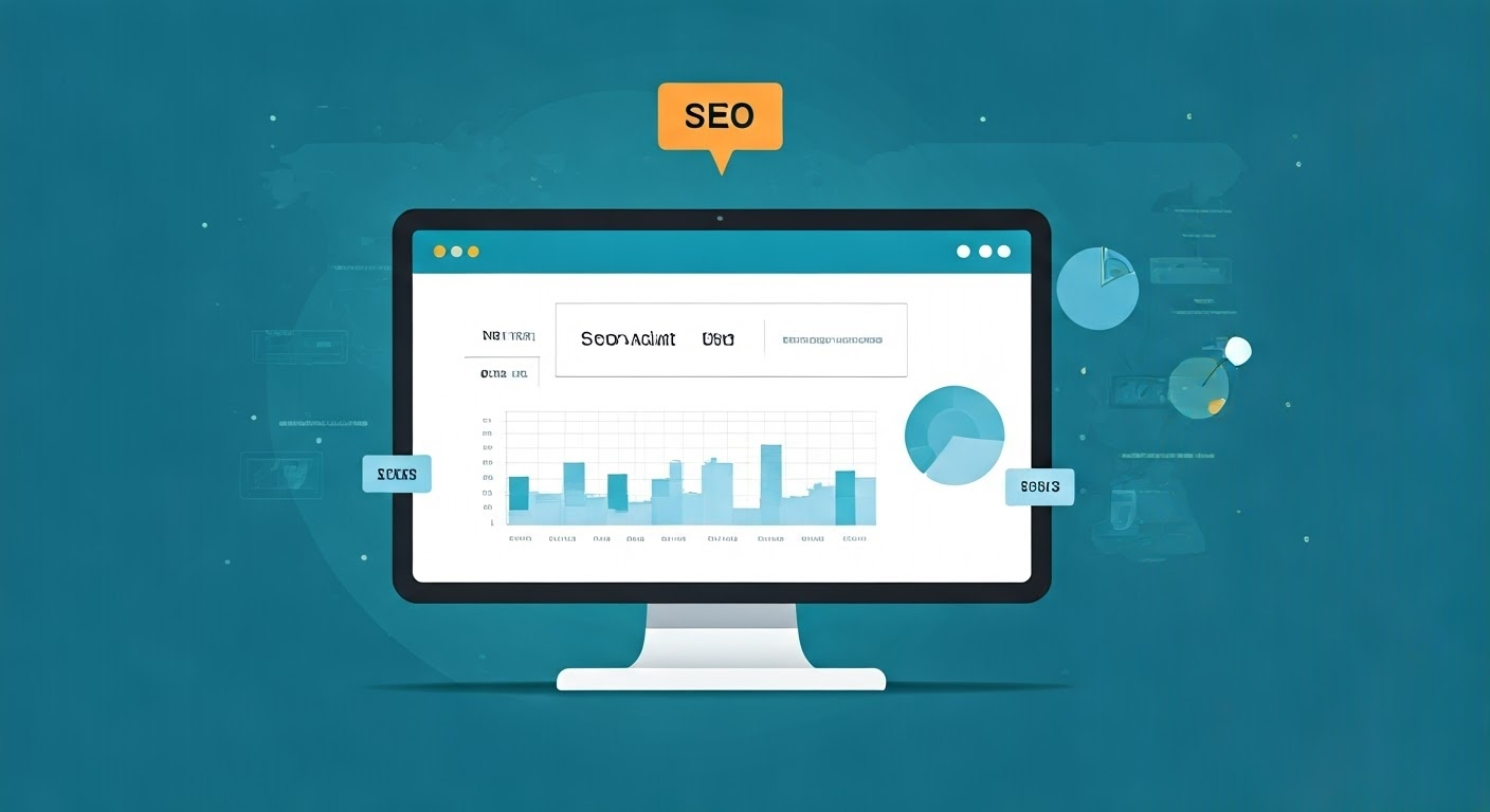 Website SEO audit illustrationTailored SEO Solutions for Your Business