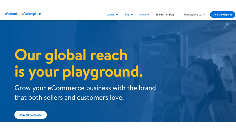 Walmart Marketplace is an e-commerce platform that allows third-party sellers to list and sell their products directly on Walmart.com.