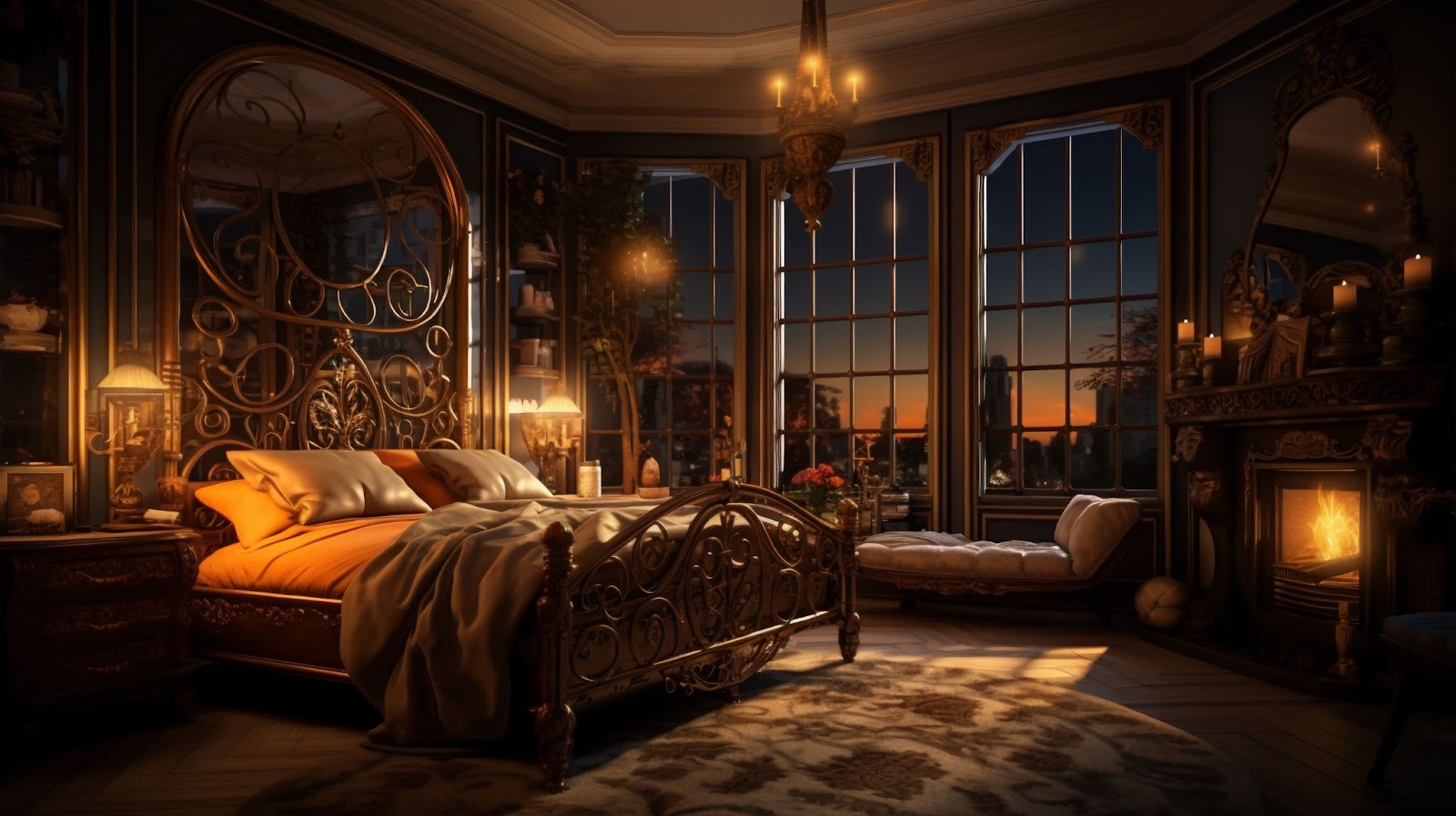 Art Deco Bedroom Decor