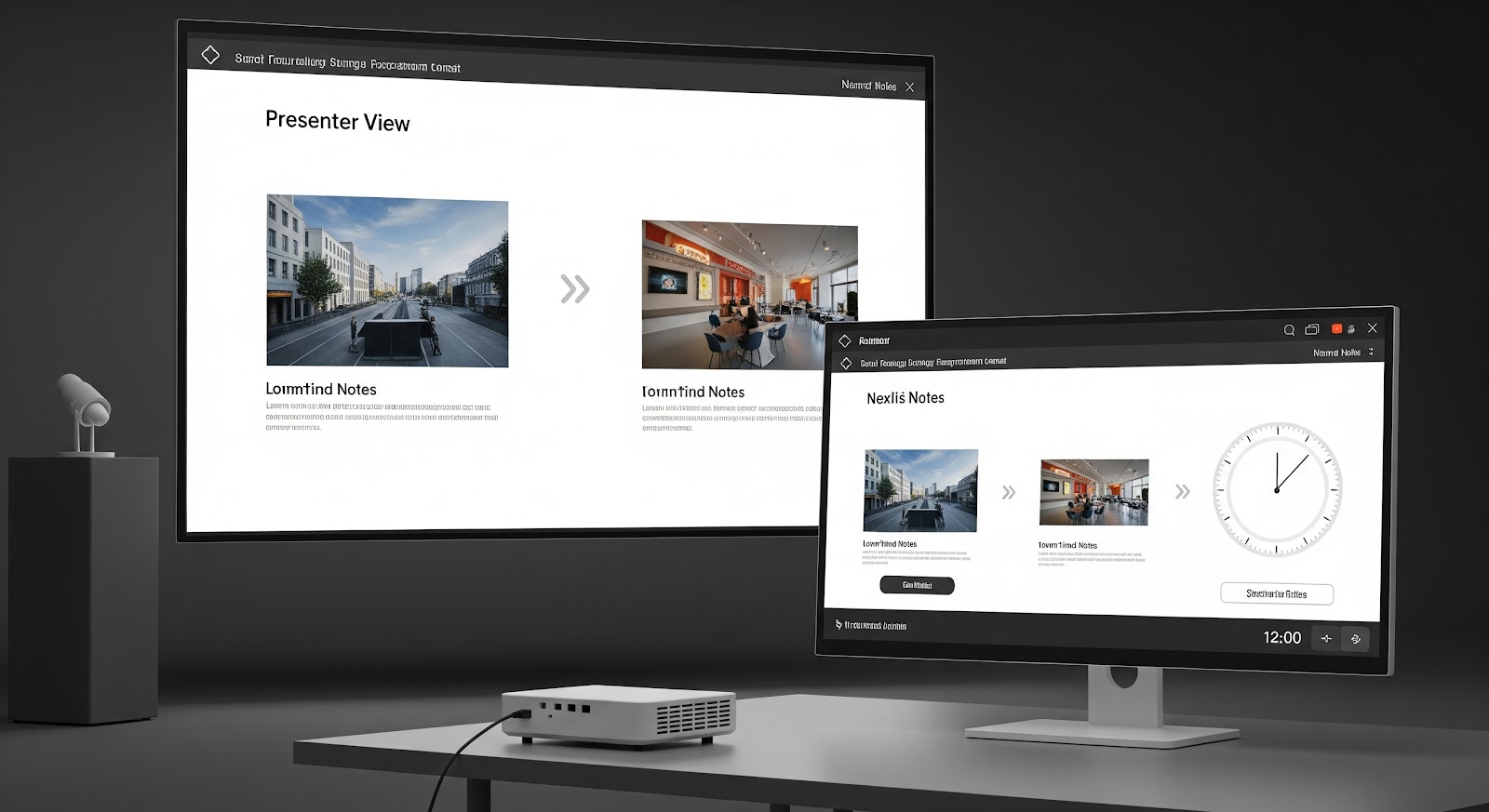 Cách trình chiếu PowerPoint với hai màn hình trong thực tế