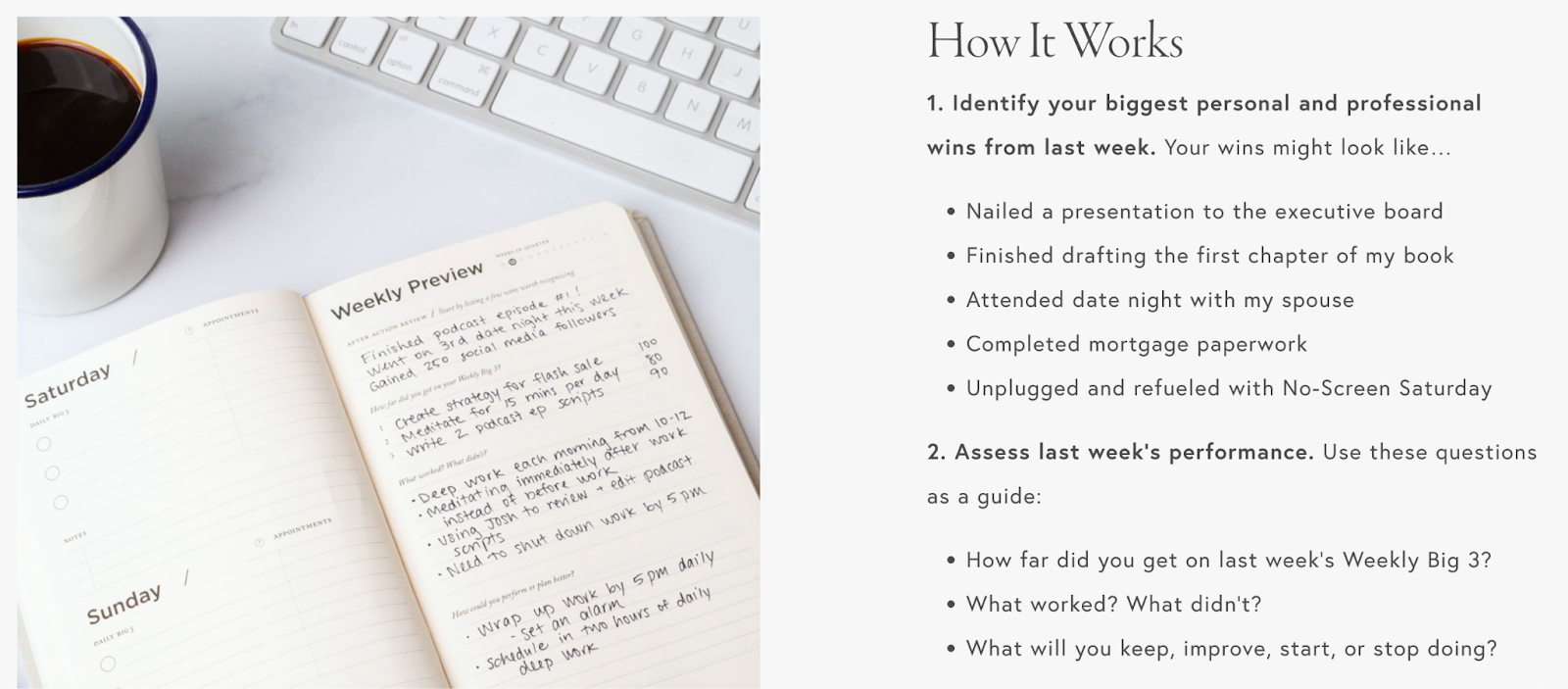 Full Focus Planner How to Use