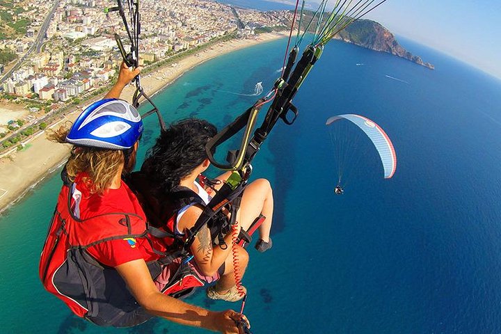 Paragliding Over the Turkish Riviera