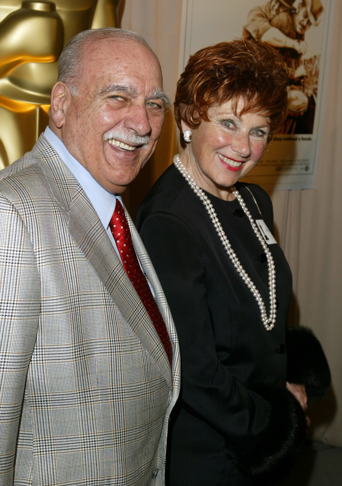 Paul Michael and Marion Ross during Reception for Blake Edwards, Honorary Academy Award Recipient on February 26, 2004, in Hollywood, California. | Source: Getty Images