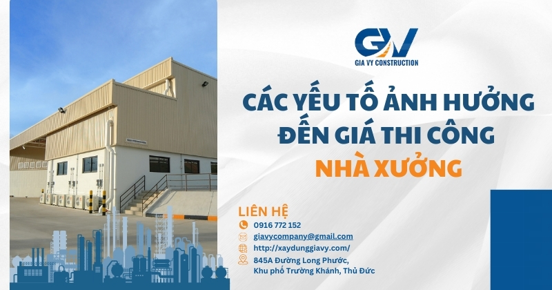 Dịch vụ thi công nhà xưởng uy tín tại TPHCM 3