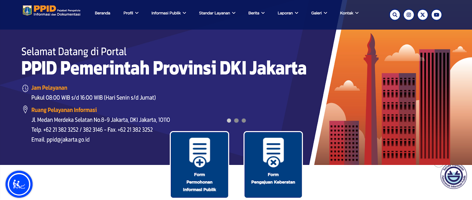 Website PPID Jakarta