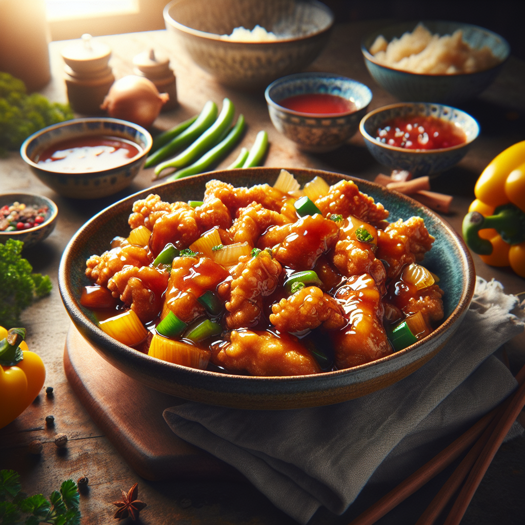 Crispy Sweet and Sour Chicken