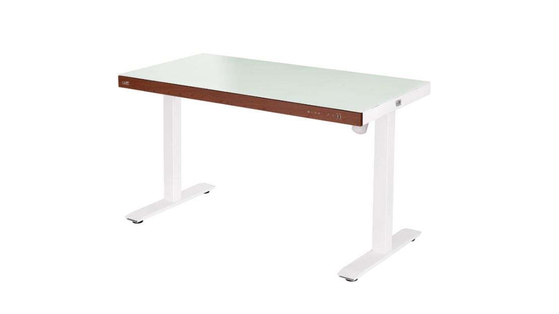 Seville Classics Airlift Electric Height Adjustable Desk