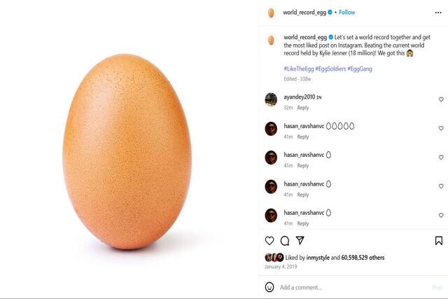 Most Liked Instagram Posts of All Time 