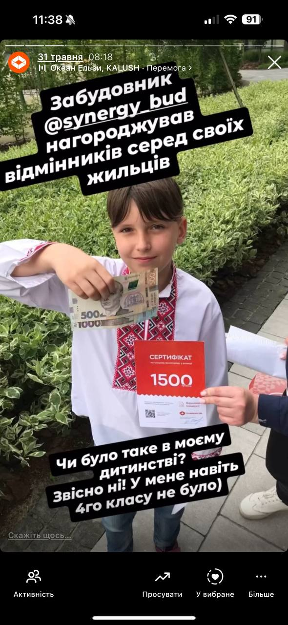 згадки «Синергії» в соцмережах