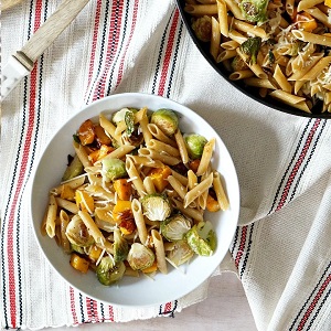 Brown Butter Penne plus Fall Veggies