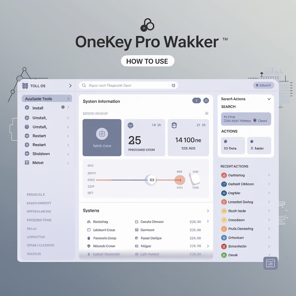 Onekey Pro Wakker How to Use