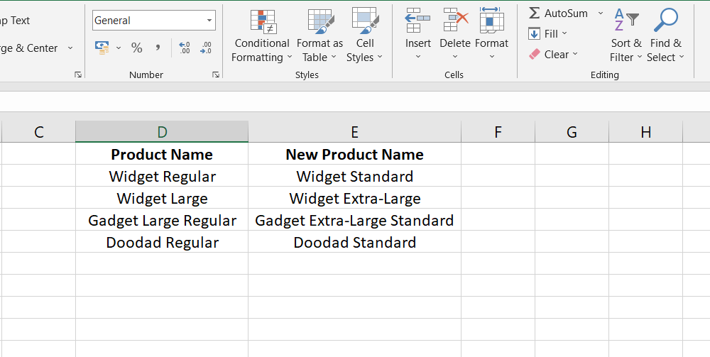 Here's how you can use nested SUBSTITUTE functions to do it