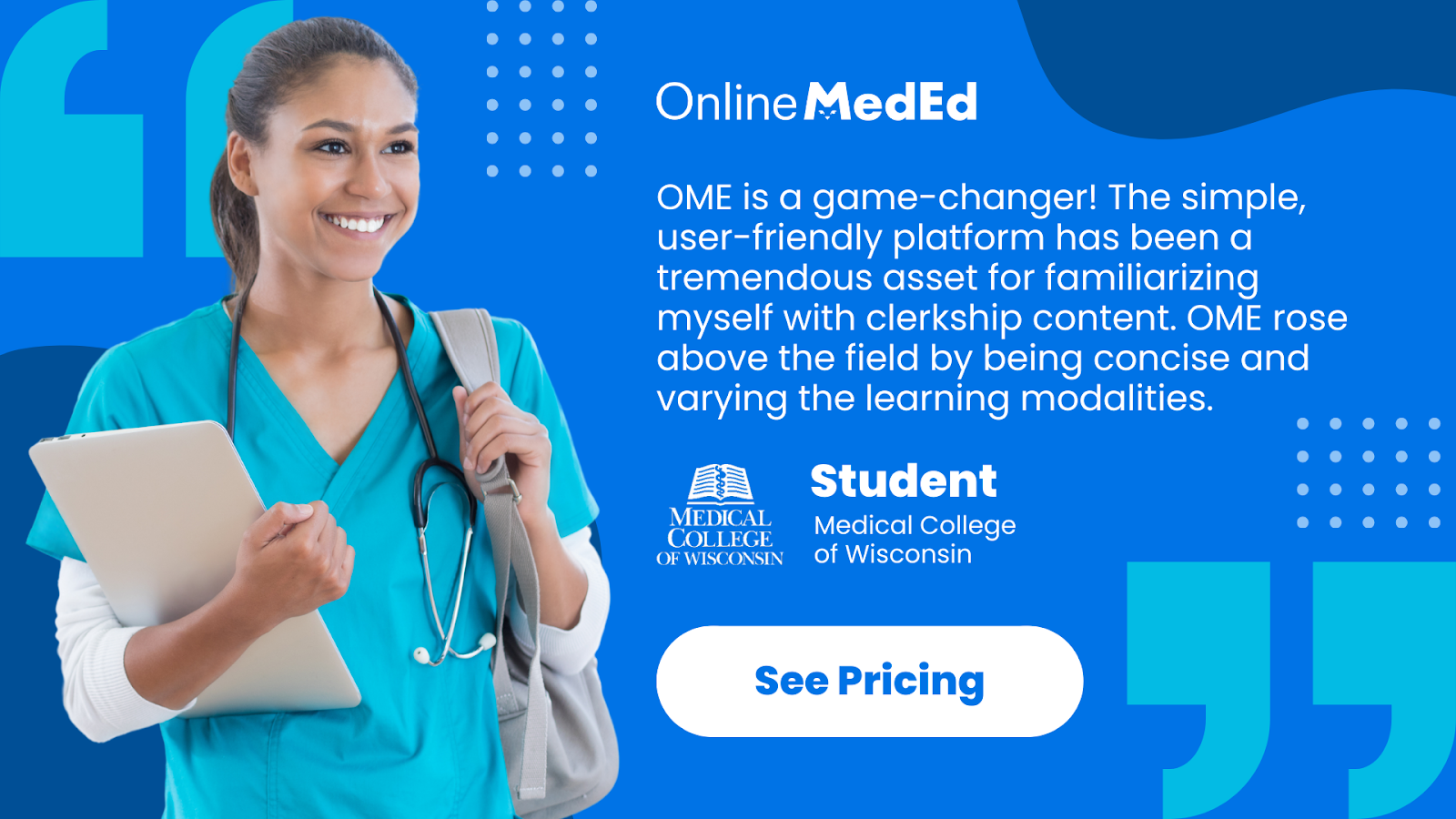 OnlineMedEd Pricing Options