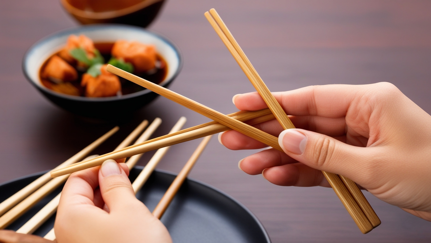 how to hold chopsticks