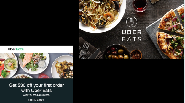 Uber Eats $30 Off Promo Code First Order