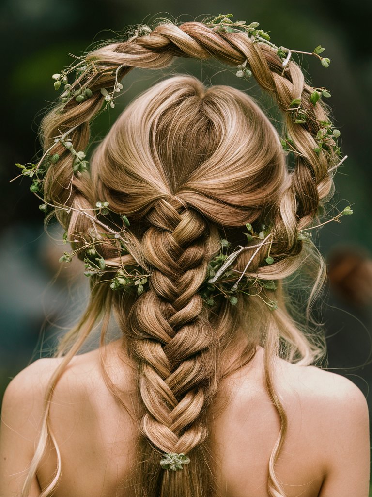 2. Nature-Inspired Halo Braid