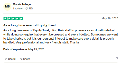 review 2 of Equity Trust Company