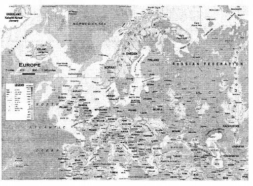 ICSE Solutions for Class 7 Geography Voyage Chapter 12 Europe Location, Area, Political & Physical Features 5