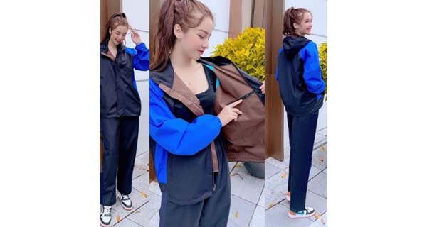 Áo mưa bộ 2 lớp chất lượng cao 