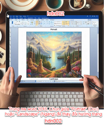 Cách định dạng trang in trong Microsoft Word - hdn002.blogspot.com