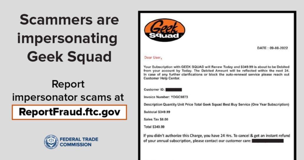 Geek Squad Scams