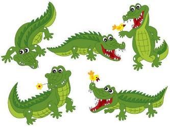 Crocodile Clipart Digital Vector Crocodile Africa Safari - Etsy | Crocodile  illustration, Alligators art, Clip art