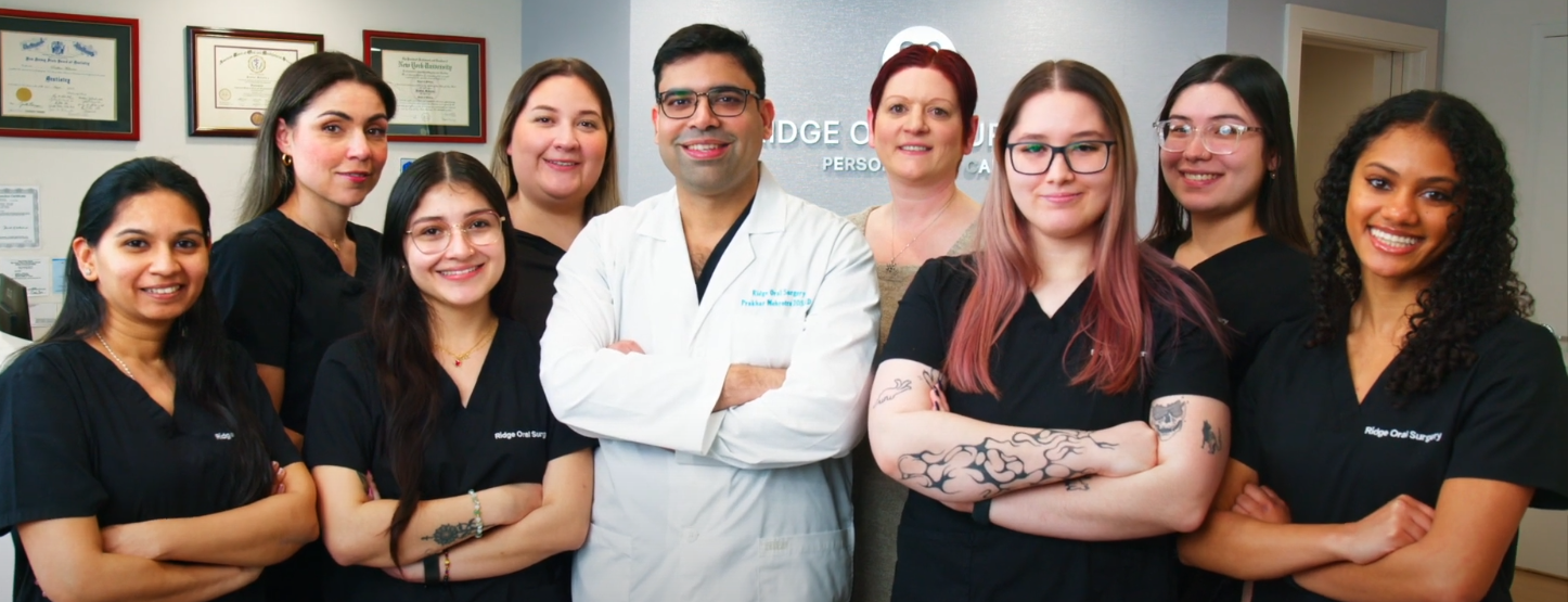 The team at Ridge Oral Surgery is dedicated to providing expert dental care, with professionals skilled in various treatments.