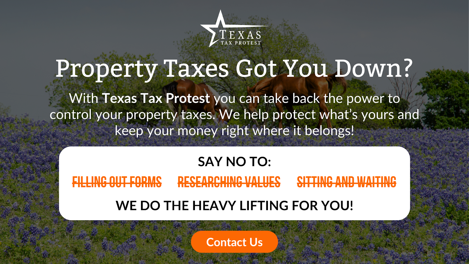  Contact Texas Tax Protest Today