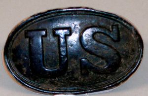 United States Belt Plate
