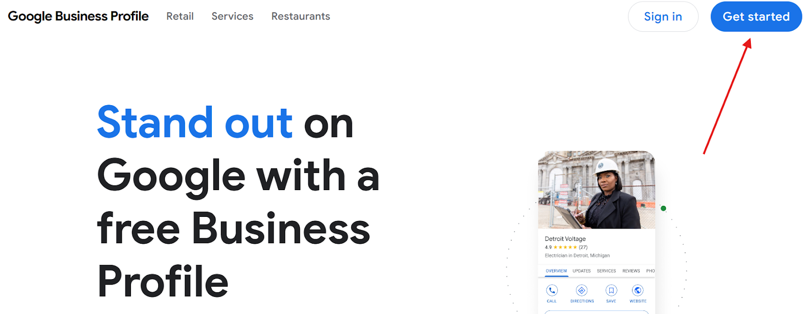 create Google Business Profile