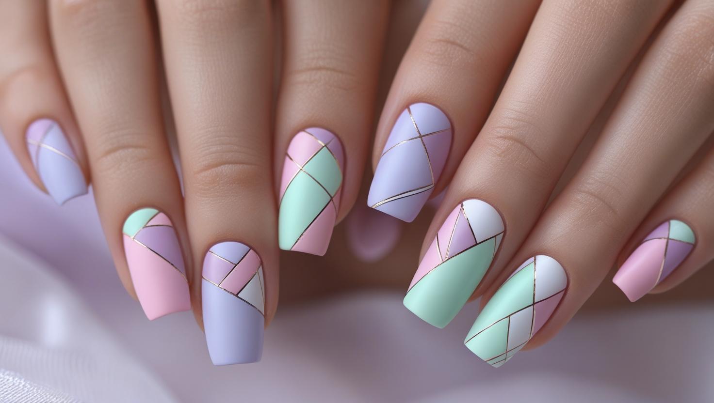 Geometric Pastel Patterns