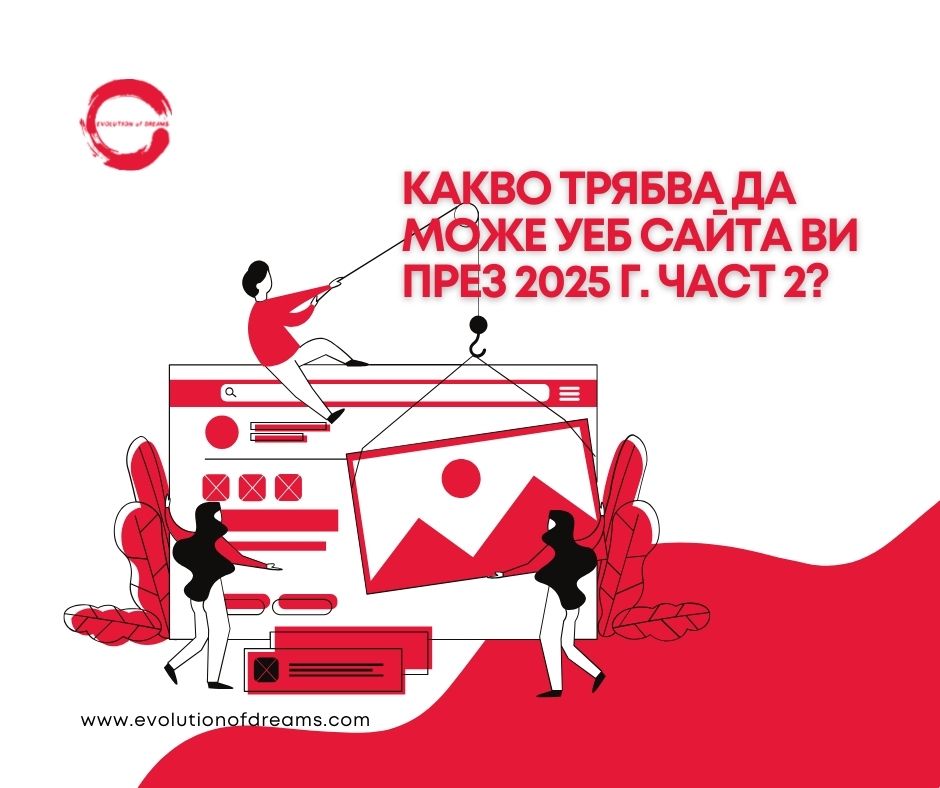 Какво трябва да може сайтът Ви през 2025 г.?