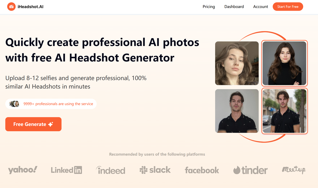 iHeadshot AI is Improving Professional Photography with a New AI Headshot Generator