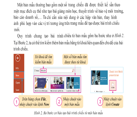 BÀI 6: SỬ DỤNG CÁC BẢN MẪU TRONG TẠO BÀI TRÌNH CHIẾU