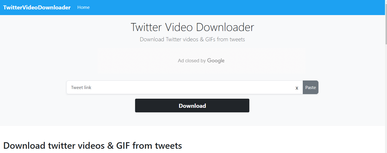 Twitter GIF Downloader