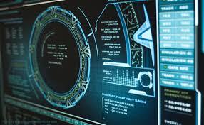A computer screen with a circular design

AI-generated content may be incorrect.