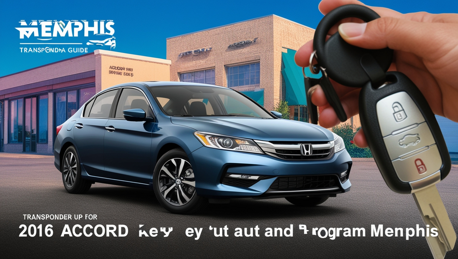 2016 Honda Accord Key Cut and Program Memphis